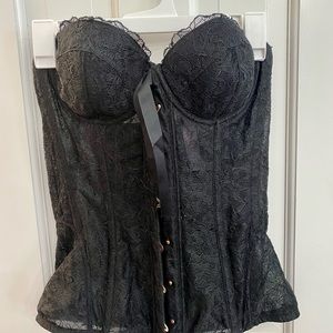 Savage X Fenty Black Lace Corset